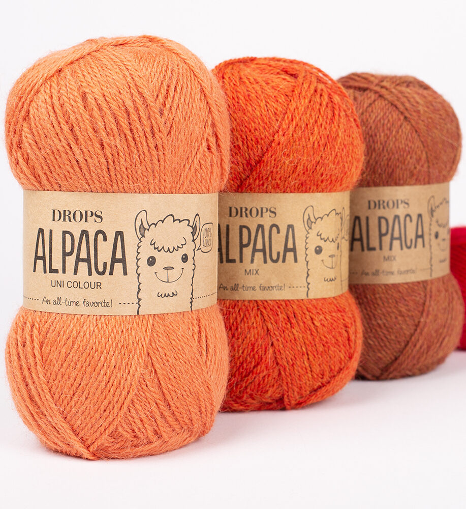Drops Alpaca (alpakos vilna) mezgimo siūlai