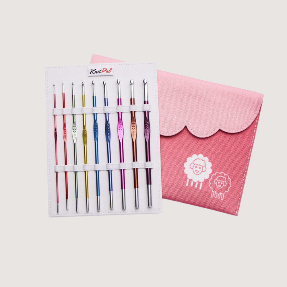 Knitpro Zing metalinių vąšelių rinkinys 47430