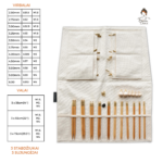 11 dydziu Koshitsu SEEKNIT Comfort set prisukamu bambuko virbalu rinkinys - SIULUDAMA
