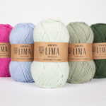 Drops Lima - alpaka vilna mezgimo siulai - avies vilna - kojiniu siulai - siulai pledukui - zieminiai alpakos siulai - kepuriu mezgimui - alyvuogiu spalva- siulu dama