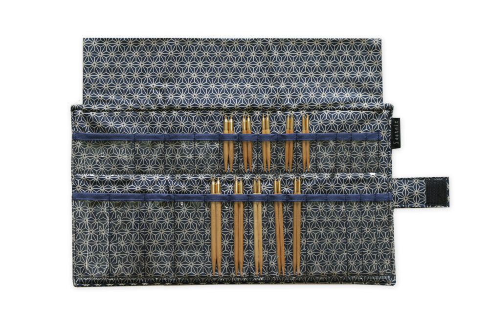 59368_Koshitsu_SeeknitDualis Short M Set_10 Sizes, 5cm-2inch, 10cm-4inch_J Star Blue