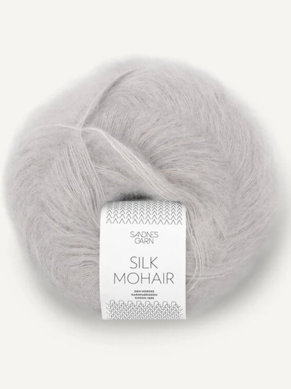 Silk Mohair 50 gr (moheris, vilna, šilkas) Sandnes Garn mezgimo siūlai
