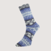 184 ryški mėlyna Fjord Socks