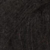 16 juoda Brushed Alpaca Silk