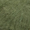 32 samanų žalia Brushed Alpaca Silk