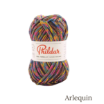 Arlequin Phildar timballo 87 % medvilne 7 % poliamidas 6 % poliesteris margi siulai grandineles siulai mezgimo siulai nerimo siulai vasariniai siulai siulai suaugusiems palaidinems megztukams siulu dama