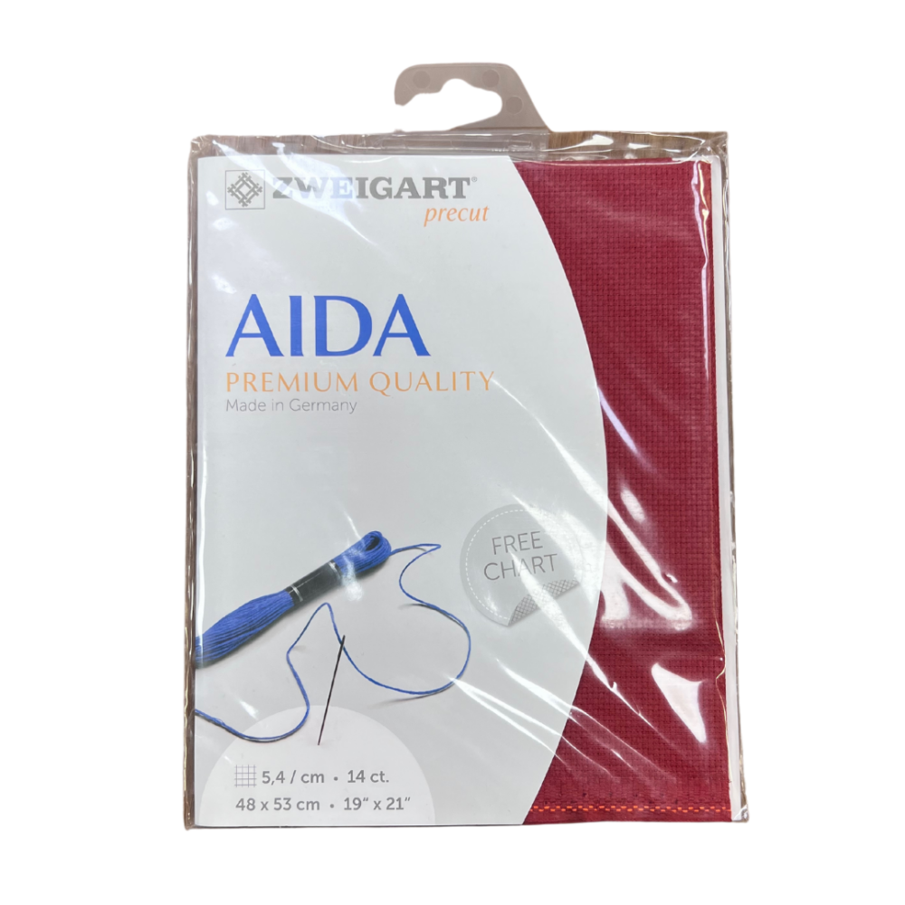 3706/9060 AIDA raudona 14 ct siuvinėjimo medžiaga siuvinejimas kryzeliu siulu dama
