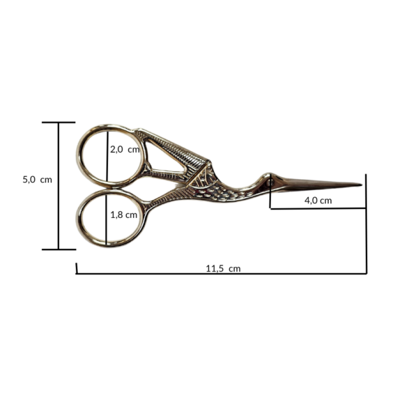 Zirkles-auksines-gerves-11,5 cm ilgio, metalines- žirkles siuvinejimui-rankdarbiu žirkles-astrios žirkles-siulu dama