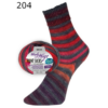 204 raudonai pilka Paint Socks