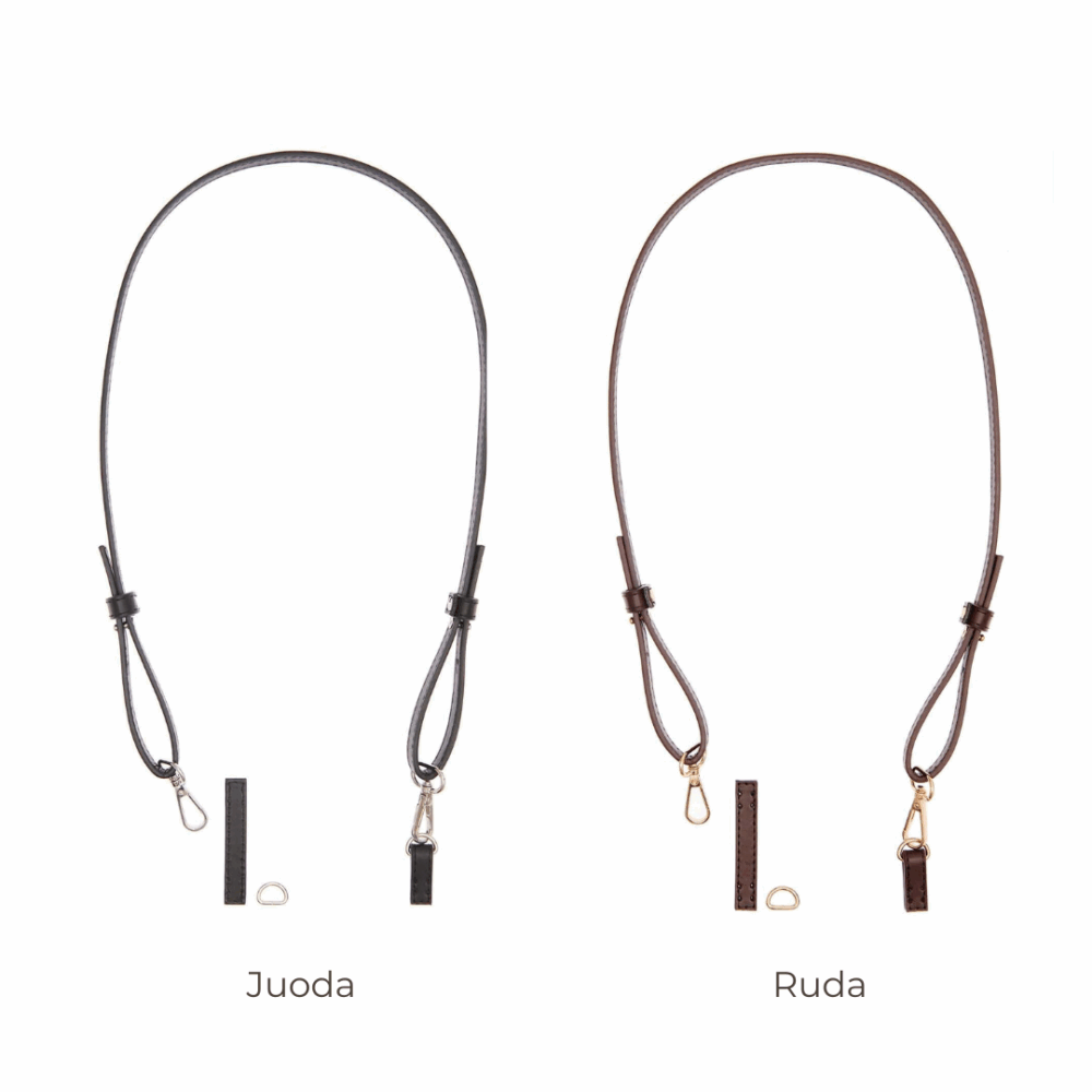 RICO Design rankena 280046/280047 rankinems ilgas peties dirzelis rankinei reguliuojamas dirzelis eko odos dirzelis siulu dama