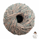 Rico Design Make it tweed viskozes siulas pridetinis margas siulas pumpureliai tvido efektas margi siulai megztukams salikams vaikiskiems mezginiams Siulu dama
