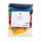 Veliama vilna, vilnos sluoksna rankdarbiams 10 g spalvota vilna velimui naturali vilna slapiam velimui sausam Siulu dama 100g rico Design