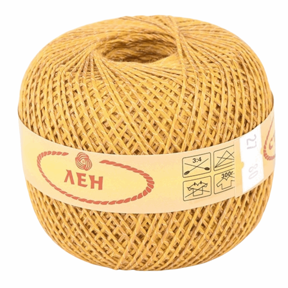 Linen Stenli - medvilnės, viskozės, lino vasariniai siūlai, 100 gr