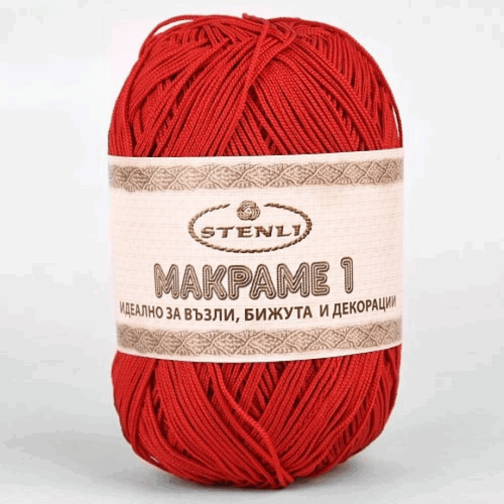 Macrame 1 mm nėrimo virvė