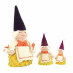 Žaisliuku nerimo knyga Gnomu amigurumi zasliuku nerimas vaikiski nerti zaislai vasariniai neriniai Siulu dama Gnomes to Crothet Anja Toonen Haakpret