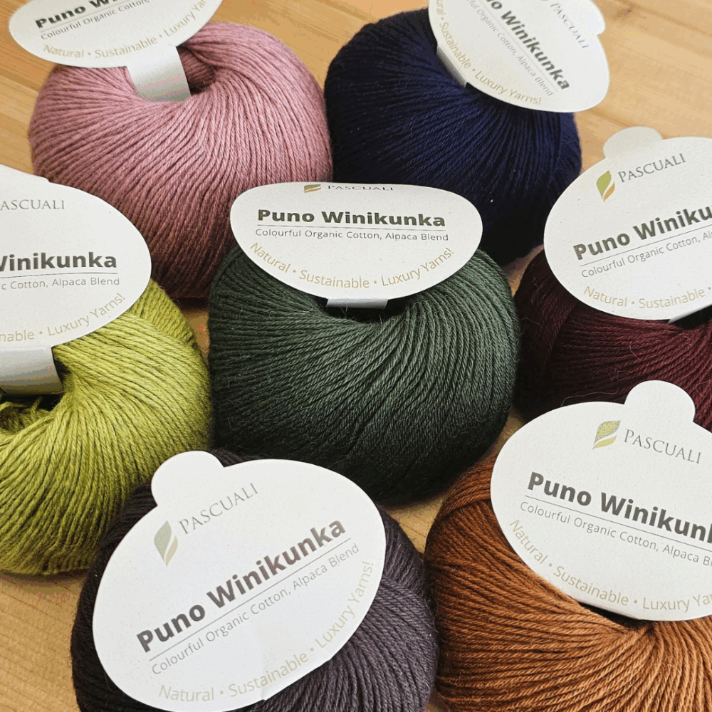 Puno winikunka medvilne alpakos vilna mezgimo siulai prabangus siulai mezgimui ekologiski siulai Pascuali organiska medvilne vaikams skaroms megztukams liemenems nerimui minksti vasarai ziemai peru siulai naturalus siulai 50 g 200 m siulu dama
