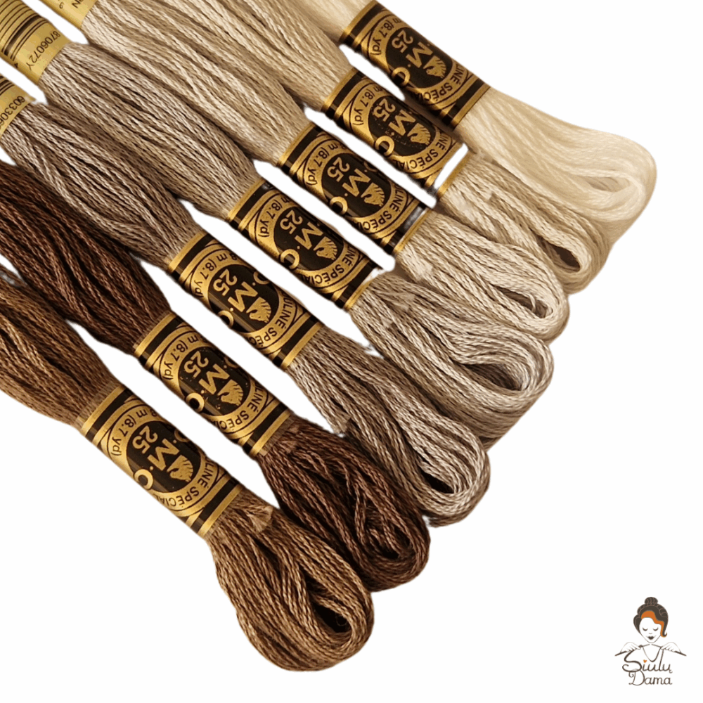 Vienspalviai siuvinėjimo siūlai DMC Mouline Special