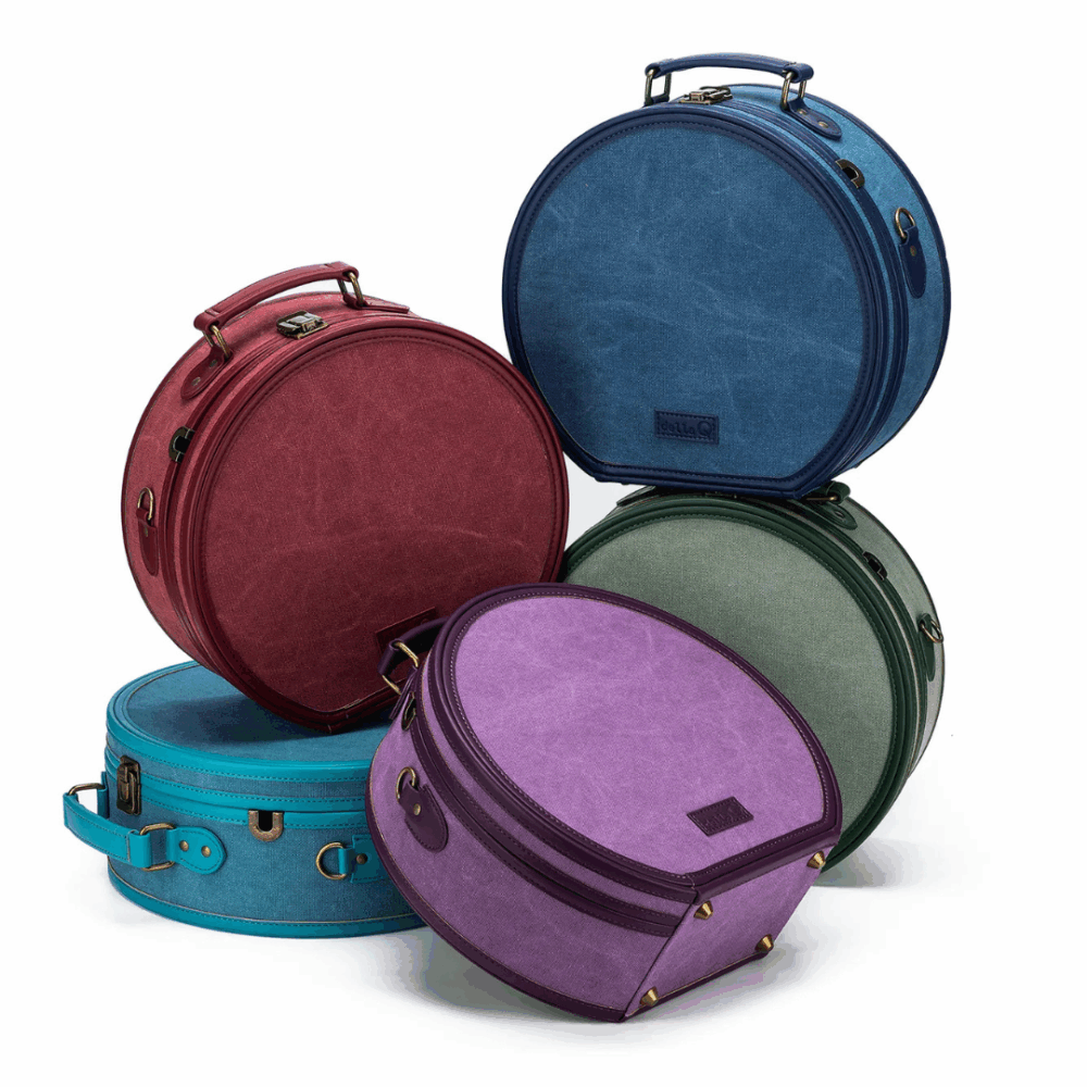 Della Q mezgimo projektų krepšys / lagaminas Markers's Hat Bag