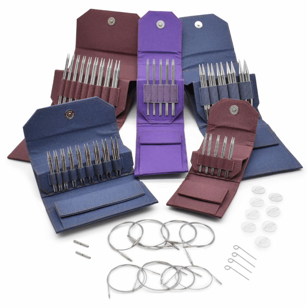 Lykke Flight Mini 13 cm virbalai metaliniai virbalai plieniniai prisukami virbalai smailus astrus virbalai virbalu rinkinys Nepalas Siulu dama mezgimo priemones