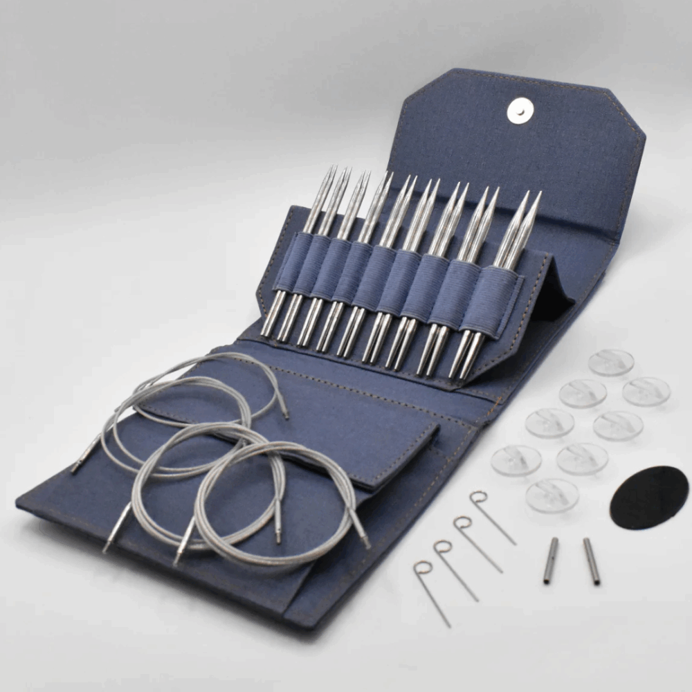 Lykke Flight Standart13 cm virbalai metaliniai virbalai plieniniai prisukami virbalai smailus astrus virbalai virbalu rinkinys Nepalas Siulu dama mezgimo priemones