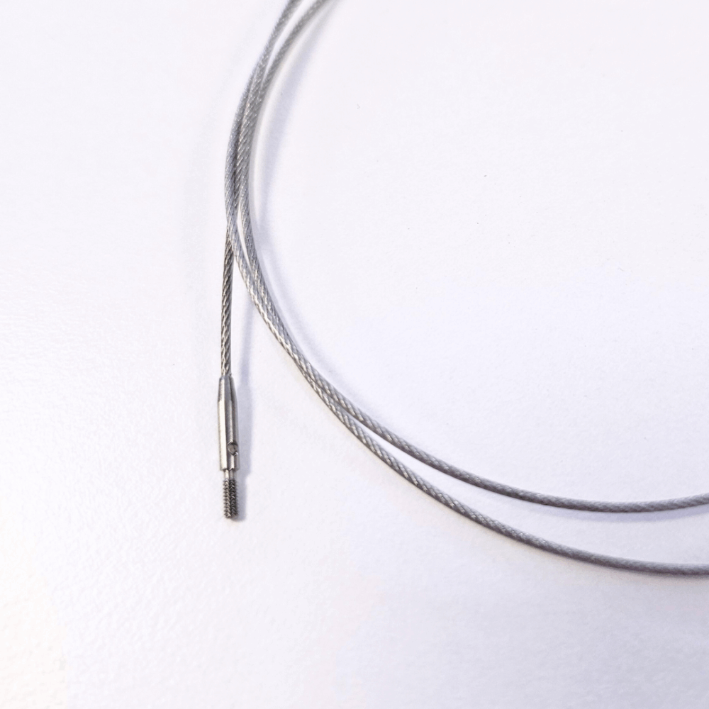 Lykke Flight Mini 13 cm virbalai metaliniai virbalai plieniniai prisukami virbalai smailus astrus virbalai virbalu rinkinys Nepalas Siulu dama mezgimo priemones