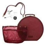 della q mezgeju lagaminas mezgio krepsys kelionei raudonos spalvos siulu dama