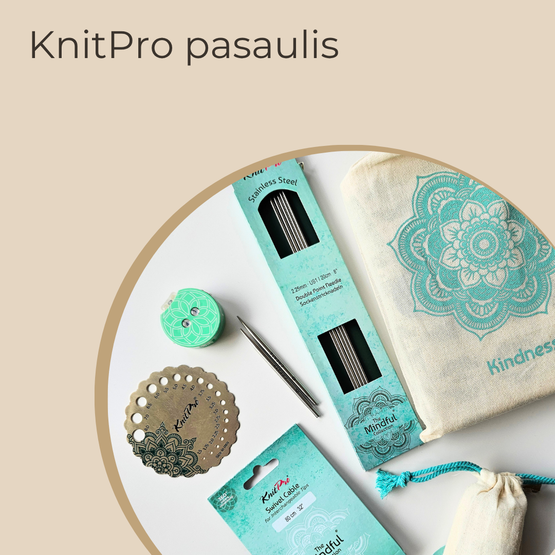 Knitpro gamintojas mezgimo priemones mezgeju priemones