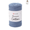 761 vidutinė džinsų melsva Macrame Cotton