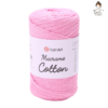 779 švelni rožinė Macrame Cotton